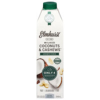 Elmhurst Milked Coconuts & Cashews Unsweetened, 32 Ounce