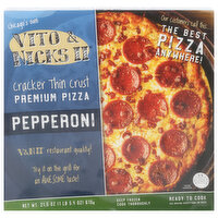 Vito & Nicks Thin Pepperoni Pizza, 21.5 Ounce