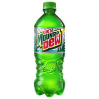 Mountain Dew Soda, Citrus, 20 Ounce