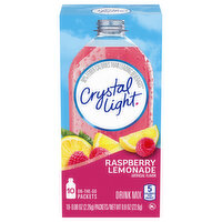Crystal Light Raspberry Lemonade Artificially Flavored Powdered Drink Mix, 10 Each