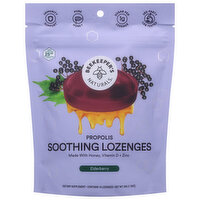 Beekeeper's Naturals Propolis Soothing Lozenges Elderberry, 14 Each