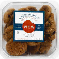 WOW Baking Co. Oregon Oatmeal Cookies, 8 Ounce