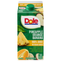 Dole Pineapple Orange Banana Juice, 52 Ounce
