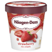 Haagen-Dazs Strawberry Ice Cream, 14 Ounce