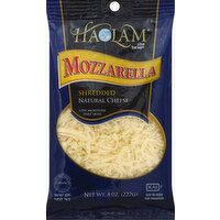 Haolam Cheese, Shredded, Low Moisture, Mozzarella, Part Skim, 8 Ounce