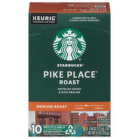 Starbucks K Cup Pike Place Roast, 10 Each
