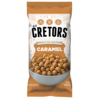 Cretors Flavored Popped Corn, Caramel, 8 Ounce