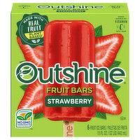 Outshine Strawberry Frozen Fruit Bars, 6 Each