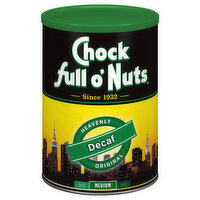 Chock Full O' Nuts Decaf Ground Coffee, 11 Fluid ounce