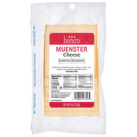 Heinen's Sliced Muenster Cheese, 8 Ounce