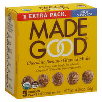 MadeGood Granola Minis, Chocolate Banana, 5 Each