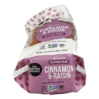 Little Northern Bakehouse Bread, Gluten Free, Cinnamon & Raisin, 17 Ounce