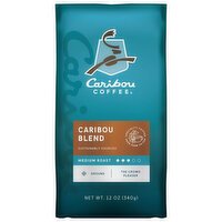 Caribou Ground Coffee Caribou Blend, 12 Ounce