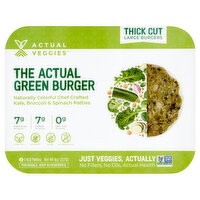 Actual Veggies The Actual GreenBurger, 8 Ounce