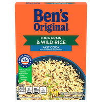 Ben's Original Ready Rice Long Grain Rice and Wild Rice Fast Cook Rice, 6.2 Ounce