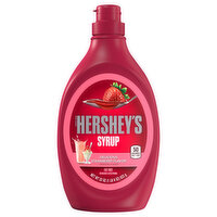 Hershey's Syrup, Fat Free, Strawberry Flavor, 22 Ounce
