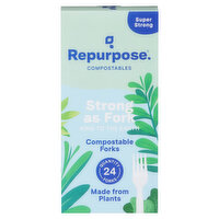 Repurpose Compostable Forks, 24 Each