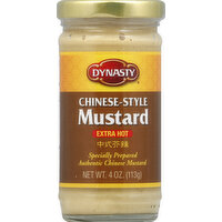 Dynasty Chinese-Style Mustard Extra Hot, 4 Ounce