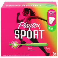 Playtex Sport Unscented Super Tampon, 36 Each