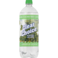 Clear Choice Ice Sparkling Water, White Grape, 1 Litre