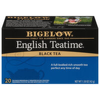 Bigelow English Teatime Black Tea, 20 Each
