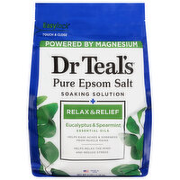 Dr Teals Epsom Salt Eucalyptus Relax Relief, 48 Ounce