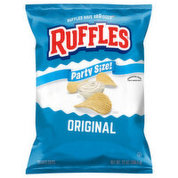 Ruffles Original Party Size Potato Chips, 13 Ounce