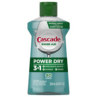 Cascade Platinum Dishwasher Rinse Aid, 8.45 Ounce