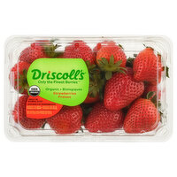 Organic Strawberries, 16 Ounce
