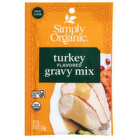 Simply Organic Gravy Mix, Turkey Flavored, 0.85 Ounce