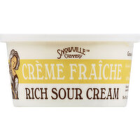 Snowville Creamery Sour Cream, Rich, 12 Ounce