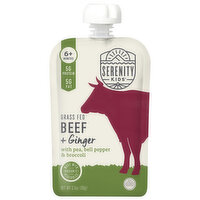 Serenity Kids Pouch Beef Ginger, 3.5 Ounce