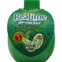 ReaLime 100% Lime Juice, 2.5 Ounce