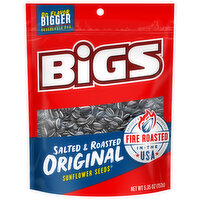 BiGS Original Salted And Roasted Sunflower Seeds, 5.35 Ounce