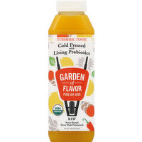 Garden of Flavor Cold-Pressed Juice, Turmeric Tonic, 16 Ounce