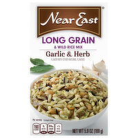 Near East Garlic & Herb Long Grain & Wild Rice Mix, 5.9 Ounce