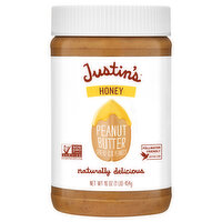 Justin's Honey Peanut Butter Spread, 16 Ounce