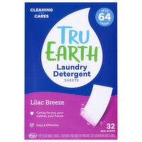Truearth Laundry Strips Lilac Breeze, 32 Each