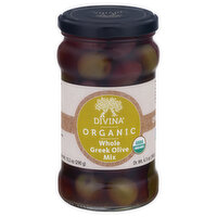 Divina Olive Mix, Organic, Greek, Whole, 6.36 Ounce