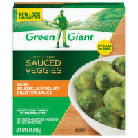 Green Giant Frozen Baby Brussle Sprouts With Butter Sauce, 8 Ounce