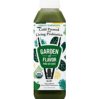 Garden of Flavor Cold-Pressed Juice, Green Harmony, 16 Ounce