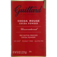 Guittard Cocoa Powder, Cocoa Rouge, Unsweetened, 8 Ounce