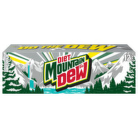 Diet Mountain Dew Soda, 12 Each