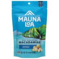Mauna Loa Unsalted Dry Roasted Macadamia Nuts, 4 Ounce