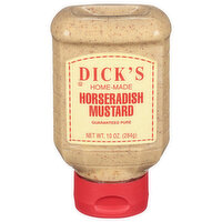 Dicks Horseradish Mustard, 10 Ounce