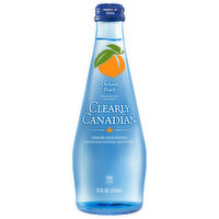 Clearly Canadian Sparkling Water Beverage, Orchard Peach, 11 Ounce