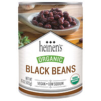 Heinen's Organic Black Beans, 15 Ounce