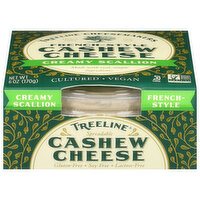 Treeline Vegan Cheese Scallion, 6 Ounce