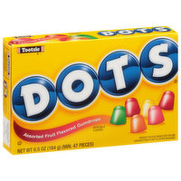 Dots Assorted Fruit Flavored Gumdrops Theater Box, 6.5 Ounce