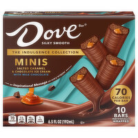 Dove Ice Cream Minis Salted Caramel & Milk Chocolate, 10 Each